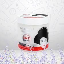 سكراب الوجه والجسم Kojic Acid 3in1 | تقشير عميق وتفتيح وتوحيد لون البشرة