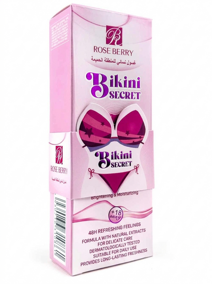 غسول المنطقة الحميمة Rose Berry Bikini Secret | تفتيح وترطيب وتعطير